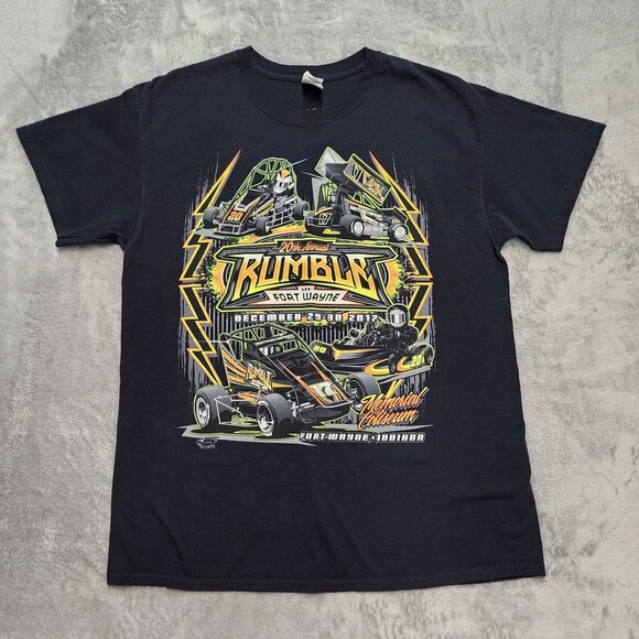 20th Annual Rumble In Fort Wayne 2017 EVENT T SHIRT Size L - Picture 1 of 11